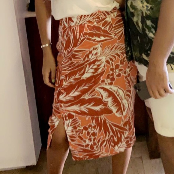 Midi floral tulum skirt - Picture 1 of 4